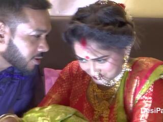 Newly женени индийски любовница sudipa хардкор меден месец първи нощ секс филм и крем пай