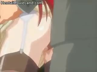 Zalotne ruda anime cutie dostaje malutkie krocze part4
